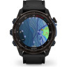 Часы-навигатор GARMIN DESCENT MK3I 51 мм CARBON GREY DLC TITANIUM WITH BLACK SILICONE BAND 010-02752-11